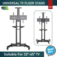 **Hight Quality**KALOC TV Floor Stand Bracket Mounted Trolley TV Stand With Wheels Mobile TV Cart for TV 32"- 65"