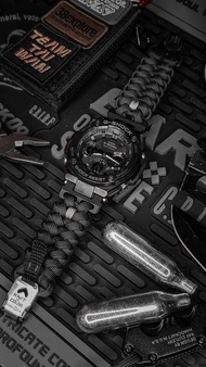【客製】Knit&Color.傘繩手作- G-shock GST 傘繩錶帶