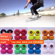 【】4 pcs 52x32mm 95A Soft Longboard Skateboard Wheels+ABEC-9 Bearing