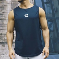 M-4XL Men's Sleeveless Quick-Drying Sports Tank Top Training Top