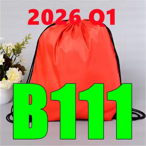 Latest 2026 Q1 BB111 Drawstring Bag BB 111 Belt Waterproof Backpack Shoes Clothes Yoga Running Fitne