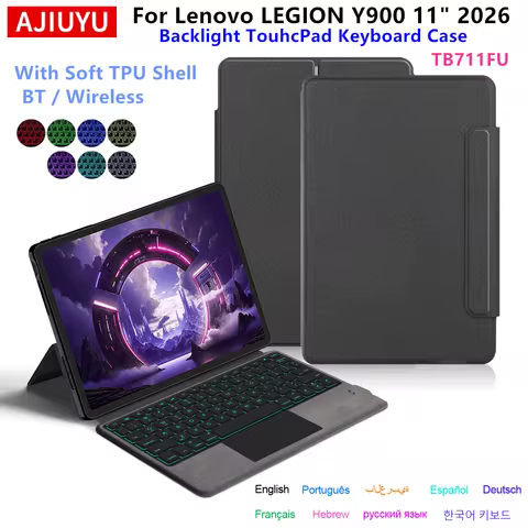 TouchPad Keyboard for Lenovo Legion Y900 11 inch 2026 Samrt Case Backlit Keyboard for LEGION Y900 11