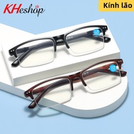 XO Fashionable half-rimmed glasses, spring-framed legs with enough presbyopia from +1.00 - +4.00 cod