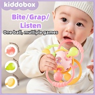 [Ready] Baby Rattle Manhattan Ball / Baby  Silicone Teething Toys  / Baby Gifts 0-6 Months
