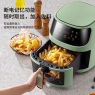 空气炸锅家用5升大容量空气炸锅多功能可视电炸锅英文版