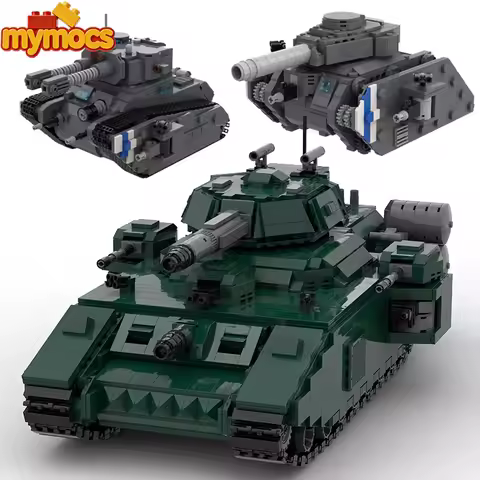 Mymocs Game Battle Military Tank Bricks Land Raider Predator Immolator Rhino APC Armored Vehicles Se
