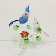 琉璃 手工 愛情鳥 鸚鵡 夫妻鳥