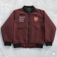 Arsenal bomber jacket free name