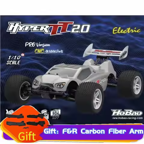 Original HOBAO TT 2.0 1/10 ARR Truggy Full-vehicle Metal Reinforcement Strengthening Swing Arm Gift 