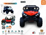 Mainan Mobil Aki Unikid UK 851 Ban Karet 2 WD