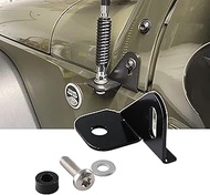 Driver Side Antenna Bracket for CB/GMRS/HAM Radio Mount, Compatible with Jeep Wrangler JL/JLU & Glad
