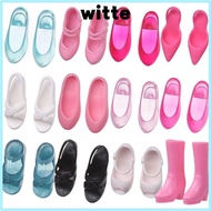 WITTE 1/6 Dolls Boot Female Foot Length 2.2cm Plastic High Heels Shoes