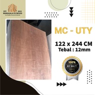 Triplek / Plywood 12mm MC (122 x 244 cm) Grade UTY