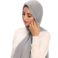 SHAWL HEAVY CHIFFON Factory Price  Panjang tudung ( 1.8cm x 68cm ) kualiti bagus IMPORTED QUALITY PA