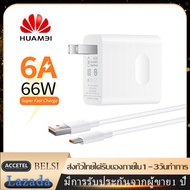 HUAWEI Origina 66W USB Charger สายชาร์จ 6A แบบชาร์จเร็ว Type C สายชาร์จเร็ว Huawei Super Charge Cable สำหรับ Xiaomi S21 S22 S20 S8 Huawei P20 P40 Macbook iPad OPPO VIVO