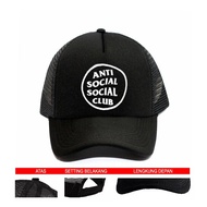 Topi Trucker Anti Social Social Club Circel Premium