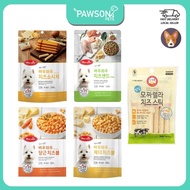 Bow Wow Cheese Dog Treats - Mixed Cheese Cut Sandwich, Cheese Sausage, Cheese Ball, Carrot Ball, Mix