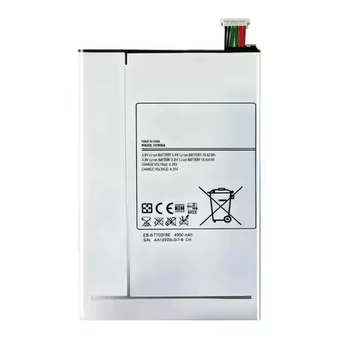 Battery For Samsung Galaxy Tab Pro 8.4/S7 11 S7Plus 12.4/S2 9.7"8.0/S4 10.5/S5e 10.5/S 10.5 8.4/S3 9