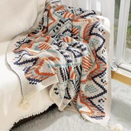 cod Knit Baby Blanket Nova Sunshine Blanket Bohemian Air Conditioning Quilt Nap Blanket Sofa Cover B