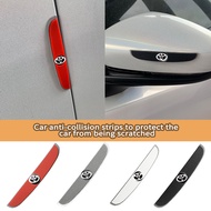 4 Pcs  Toyota Car Anti Collision Strip Door Handle Rearview Mirror Bumper Guard Anti-Scratch Protector Handle Anti Scratch Sticker for   RAV4 Corolla Fortuner Prius Plus Alphard Harrier Sienta Yaris Cross