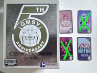 全新 QMSV 5th Anniversary 聯乘 Gundam 高達  // CHAR’S CUSTOM 馬莎專用機 紅色 百式 // Principality of Zeon metal coi