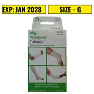 Tubigrip Size G 1M (Natural) – Elastic Compression Bandage for Thigh Injury & Swelling