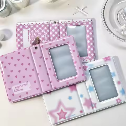 Mini Photo Album Kpop Photocard Binder, Photocard Holder Book, Business Card Book Holder, Photocard 