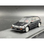 Mark43 1/43 Honda civic EF9 sir 2 civic Black Resin Car Model Bulk Bag Defects Missing Parts Missing