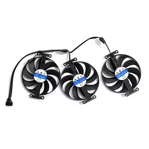 CF9010U12D CF1010U12S T129215SU 90mm 7PIN RTX3070TI GPU Cooler For ASUS Geforce RTX 3070 3060 Ti Meg
