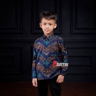 Kemeja Batik Anak Lengan Panjang Usia 1-13 Tahun Kemeja Batik Anak Laki Laki Terbaru Kemeja Batik An