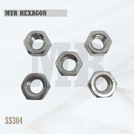 SS304 M3 Milli Nut M3 Stainless Steel Nut/ M3 SUS304 Hex Nut/ A2-70/
