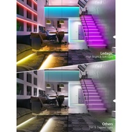 Led Lights for Bedroom 32.8FT 300Leds RGB Led Strip Lights Music Sync Color Changing, Dimmable Led L