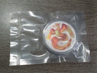 2022年澳洲中國神話傳說 - 鳳凰.9999(金紅)銀幣 1盎司