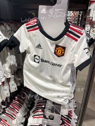 曼聯2022-23作客球衣波褲套裝 Manchester United Away Babykit 2022-23