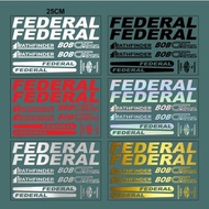 FEDERAL BOBCAT SS PATHFINDER BOB CAT SS Bicycle Cutting Sticker Length 25CM 1set