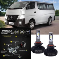 2pc LED White 6000K S1 Bulbs NW Headlight Kit DC FOR Nissan Urvan NV350 2014-2017 (Head Lamp)