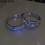 ​Glow Star Couple Rings  2 Piece Set