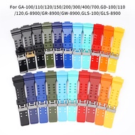 Durable Resin Strap for GA110/GA100/GA140/G-8900 | Men's Black Gold Watch Band Replacement | Sporty 