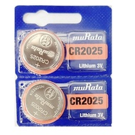 [SG] [2 Pieces] muRata CR2025 Lithium Cell Button Battery