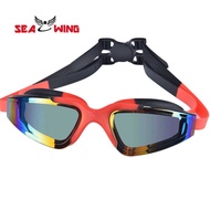 Foreign Trade Waterproof Adult Swimming Goggles HD Anti-Fog Ski Goggles Electroplating Swimming Gogg