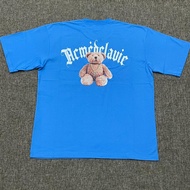 ADLV Gold Chain Bear Doll Tee Blue Original Acme De La Vie/