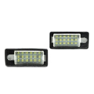 18 LED 6000K License Number Plate Light Lamp for Audi A3 S3 A4 S4 B6 B7 A6 S6 A8 Q7 NO Canbus Error