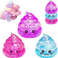 Squishy Poop Toy Maltose Fun Stress Relief Sensory Fidget Soft Pinch Decompression Prank Gift for Ki