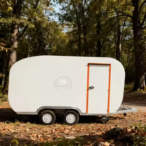 Special Shaped Van Mobile Beverage Trailer Street Food Kiosk Coffee Truck Custom