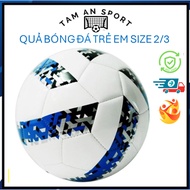 Children's ball, soccer ball number 2, number 3 with PU shell, light, stretchy, comfortable