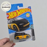 Hot Wheels Renault Espace F1 Yellow Black Diecast Toys Car for Boys Collectibles kereta mainan