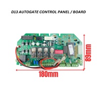 D13 Autogate Control Panel / Board - For Swing / Folding Gate Motor System Autogate Spare Parts
