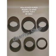 TOYOTA HILUX KUN25 KDN190 ESTIMA TCR10 TCR11 SUPERCHARGE PAJERO 2.8 4M40 30-40LE Auto Gearbox Clutch