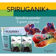 Spirulina/Spirulina powder/spiruganik/Spirulina 5 gram/obat ikan/vitamin ikan