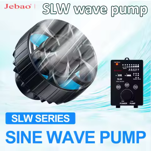 Jebao ALW SLW MLW Series Wave Maker Aquarium Water Pump Filter 12V 24V 7.5W 10W~30W Fish Tank Ultra 